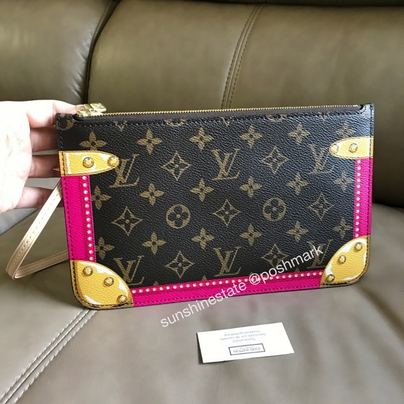 Louis Vuitton Handbags - Limited Edition LOUIS VUITTON Neverfull MM Pouch